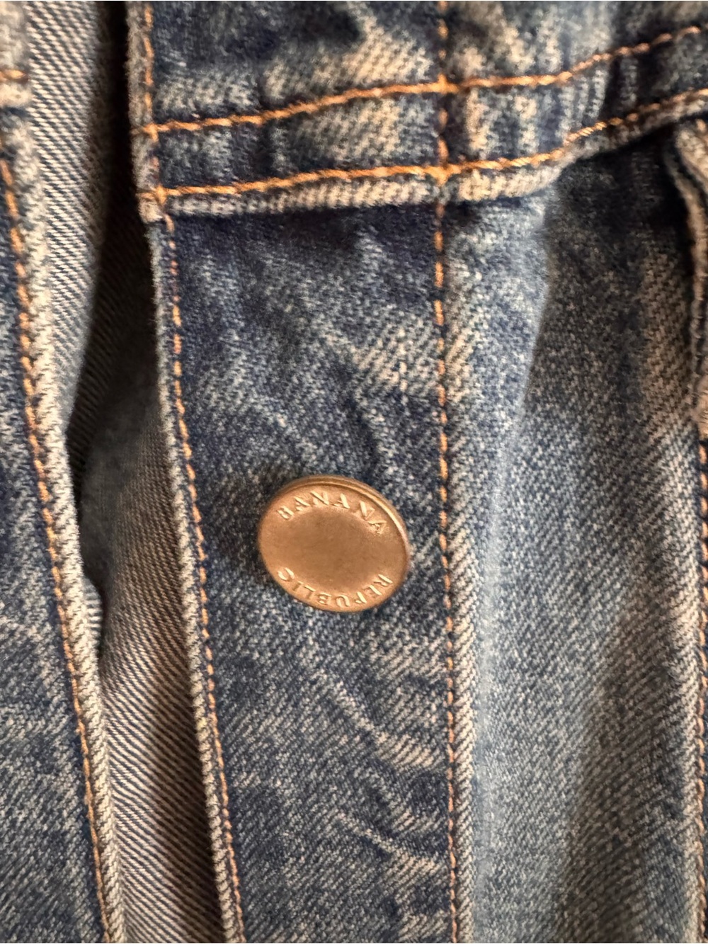 Classic Woman Denim Jacket - Blue - Picture 4 of 12